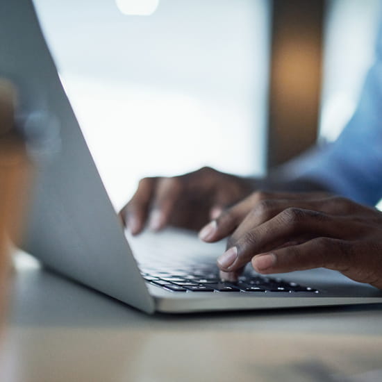 Man on laptop