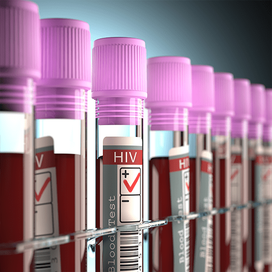 blood samples for testing