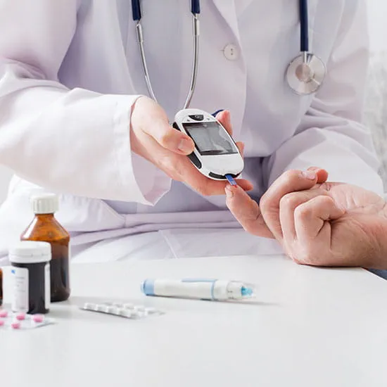 Measuring blood sugar