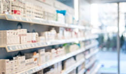 Blurred Pharmacy Background