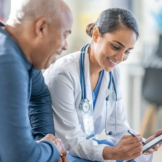 Doctor Talking with a Senior Patient