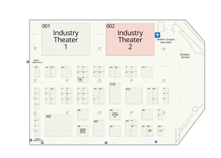 Pri-Med East 2025 Floorplan