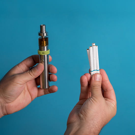 vape and cigarettes