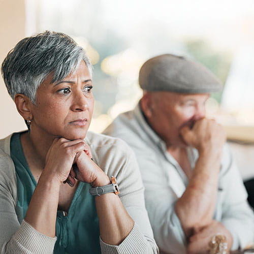 older woman with older man