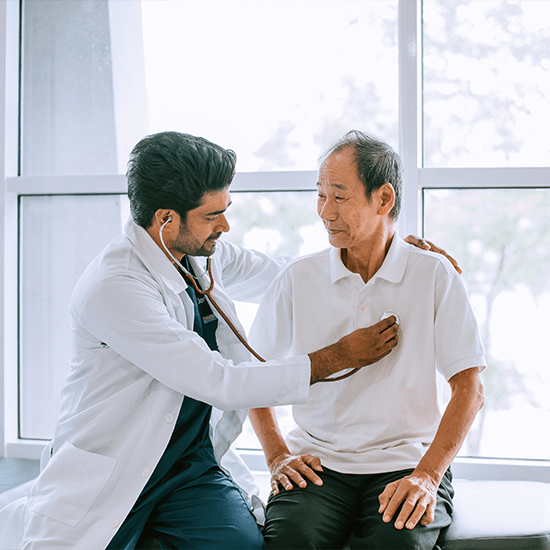 listening to patients hearts