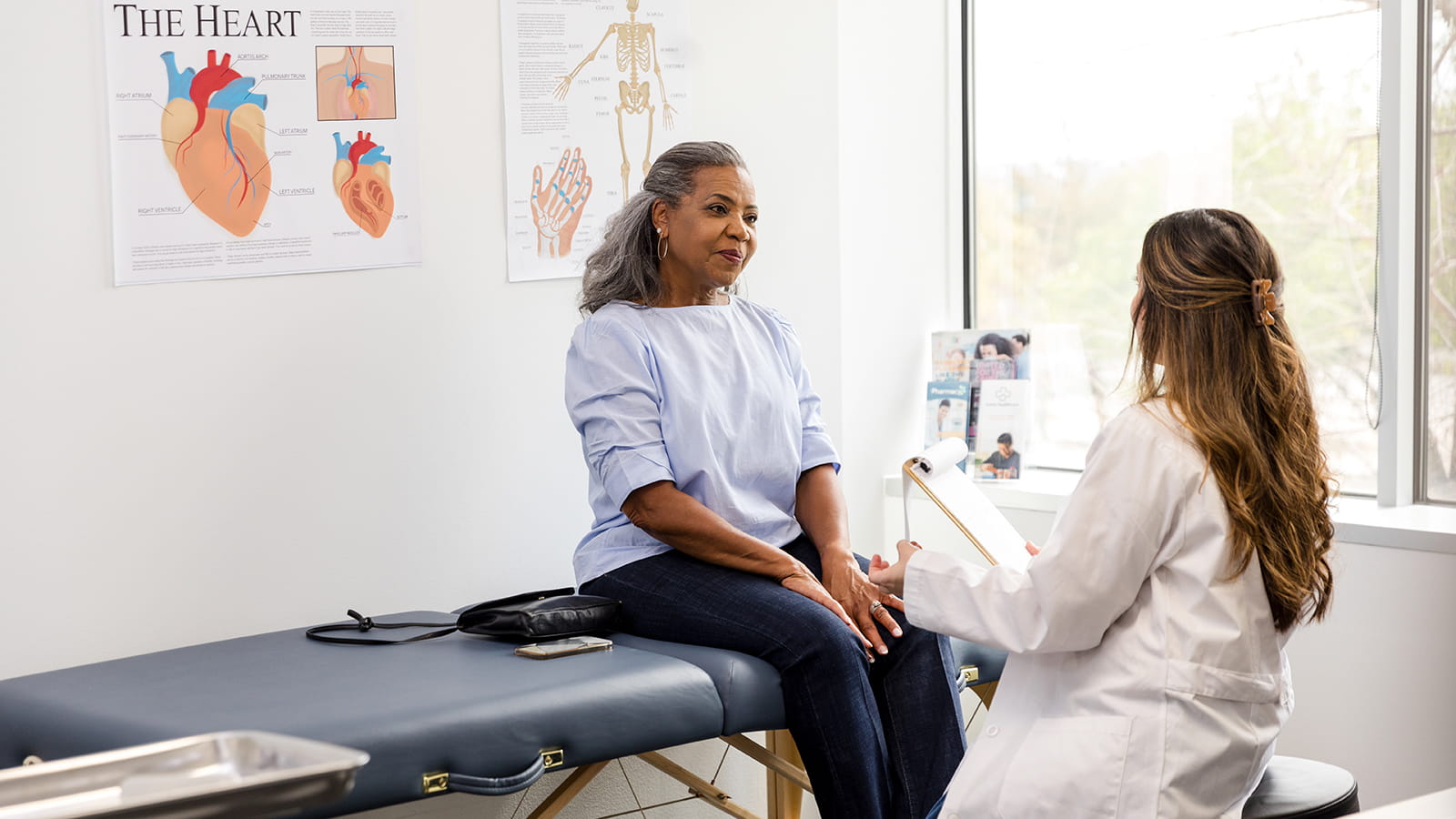 doctor with patient