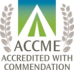 ACCME Accredited with Commendation logo