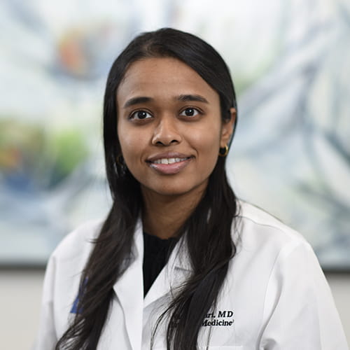 Headshot of Vani Potluri.