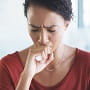 Woman Coughing